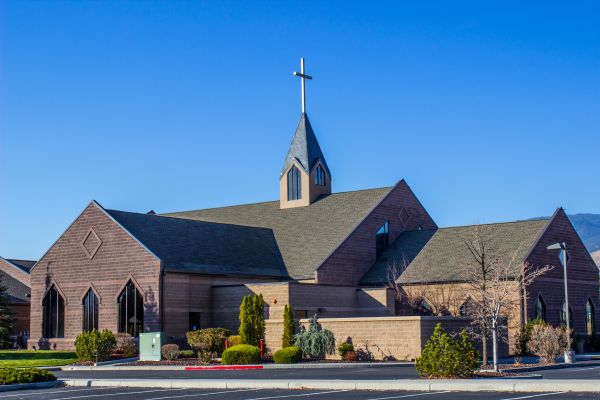 Church Parking Lot Sealcoating in Springdale