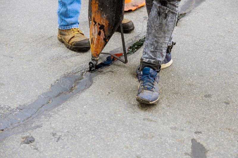Crack Repair Before Sealing